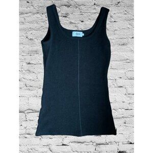 Azure by Moussy Knit Top Black Size Small